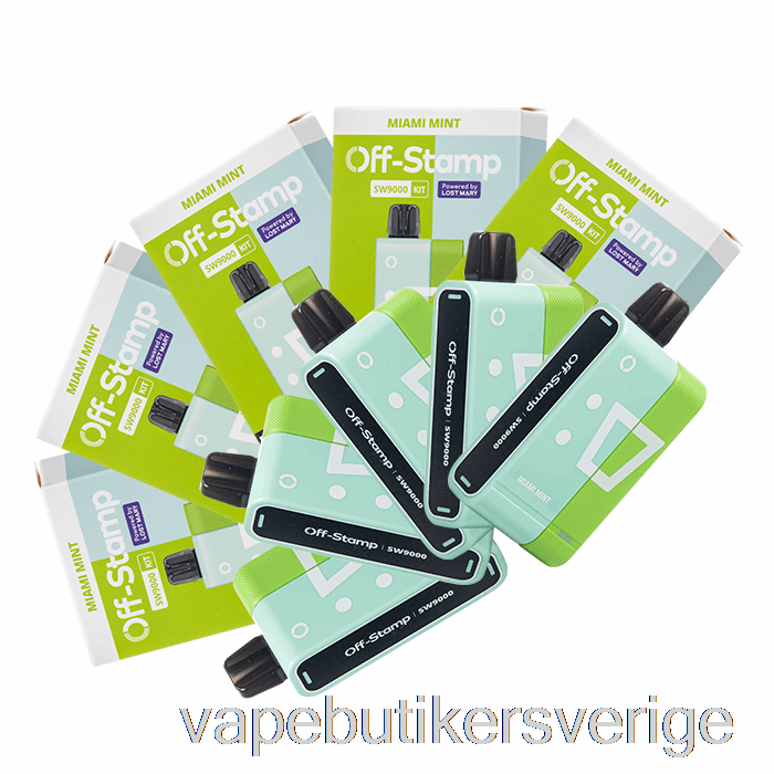 Vape Sverige [10-pack] Off-stamp Sw9000 Engångssats